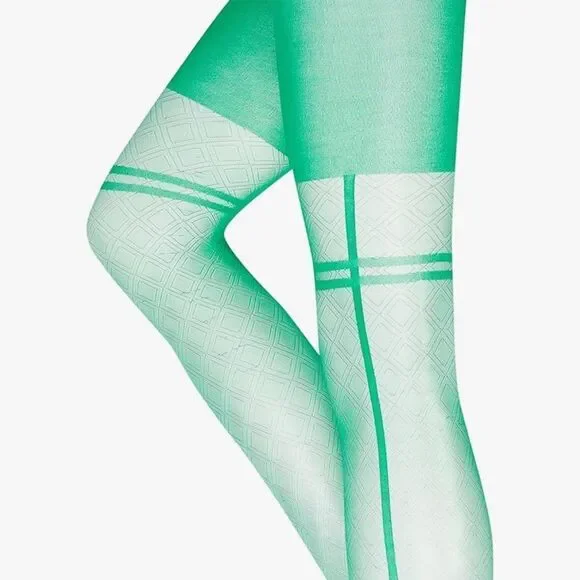 NWT WOLFORD biker tights black Large - Picture 4 of 9